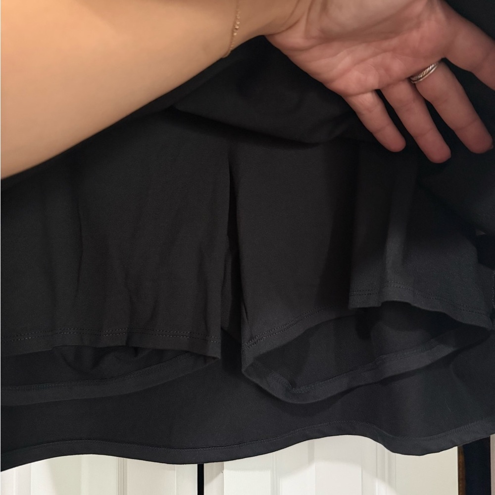 NWT Tranquility Black Athleisure Skort (Size XL) - Picture 4 of 5